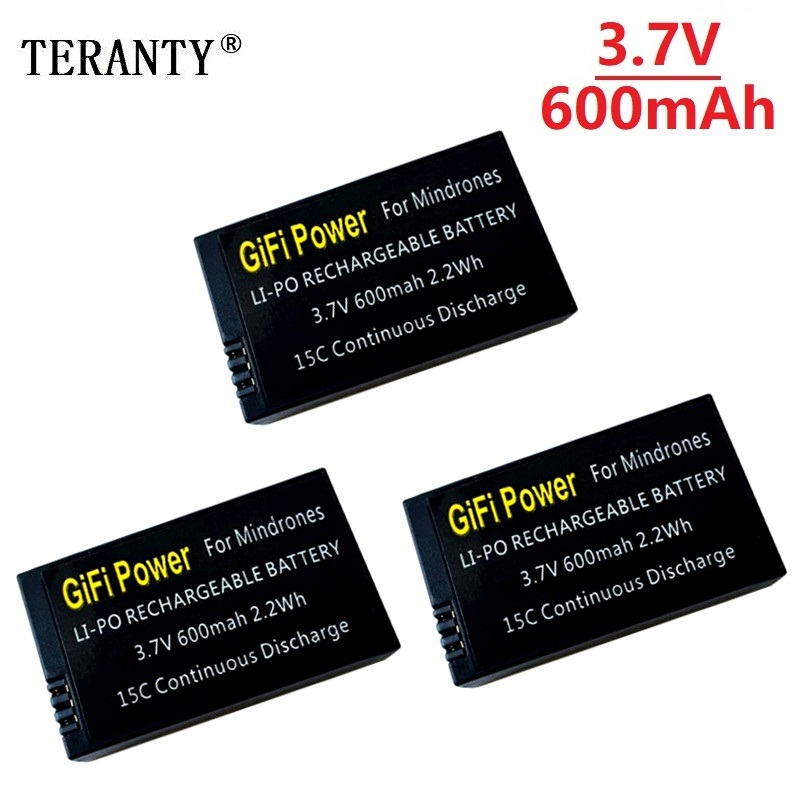 Drone Battery Li-Ion - 3.7V 600Mah Pin Lipo Dung Tích