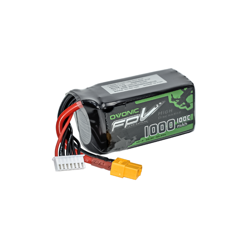 2Pcs OVONIC 1000mAh 100C 22.2V - đánh giá và giá Drone Battery Li-Ion