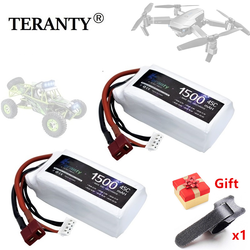 TERANTY 3s 45C 11.1V 1500mah L - đánh giá và giá Drone Battery Li-Ion
