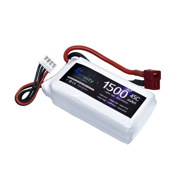 TERANTY 3s 45C 11.1V 1500mah L - đánh giá và giá Drone Battery Li-Ion