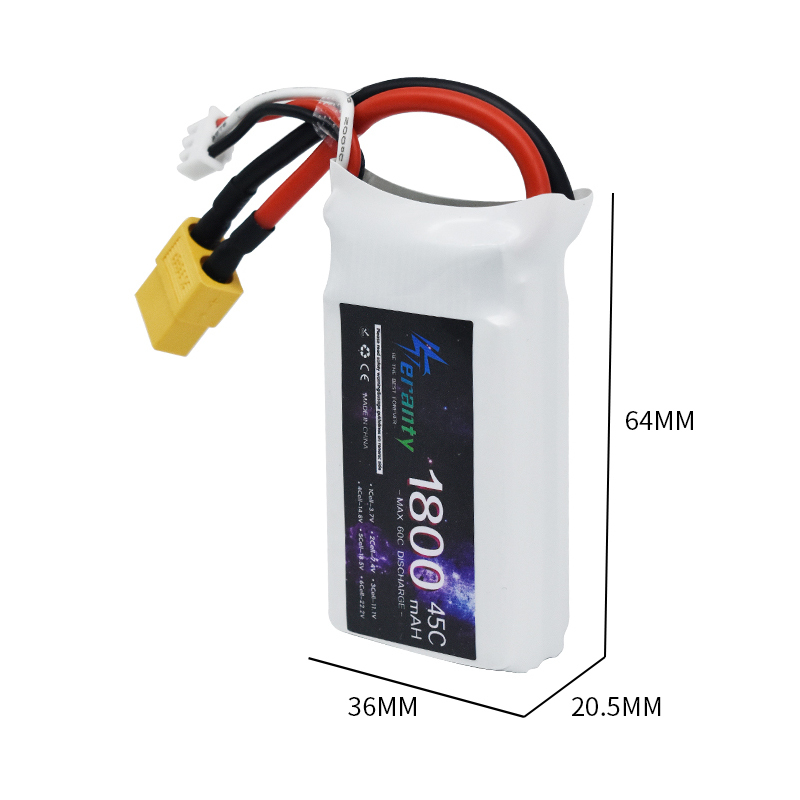 7.4V LIPO Battery 2s 1500MAH 1 - đánh giá và giá Drone Battery Li-Ion